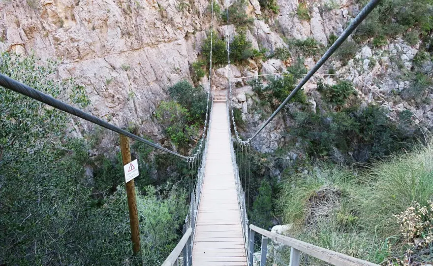 Ruta Puentes Colgantes Chulilla - ¿Qué distancia caminar?