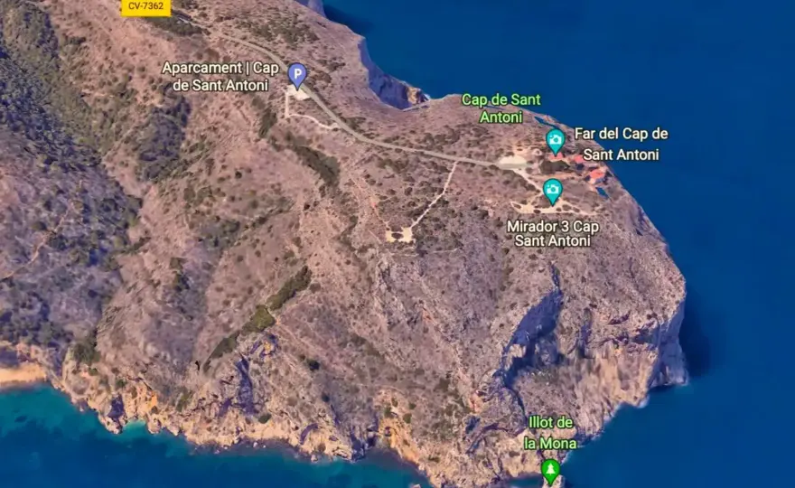 Cabo de San Antonio - Rutas clave para explorar Dénia y Xàbia