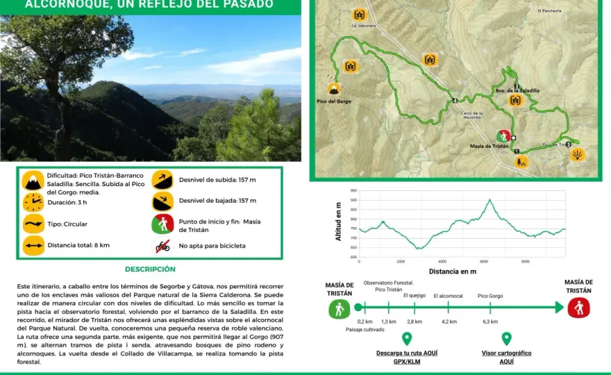 Sierra Calderona - Rutas para cada plan y nivel