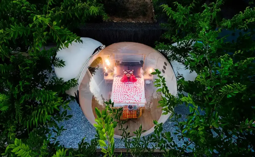Glamping en Villena para dormir bajo las estrellas
