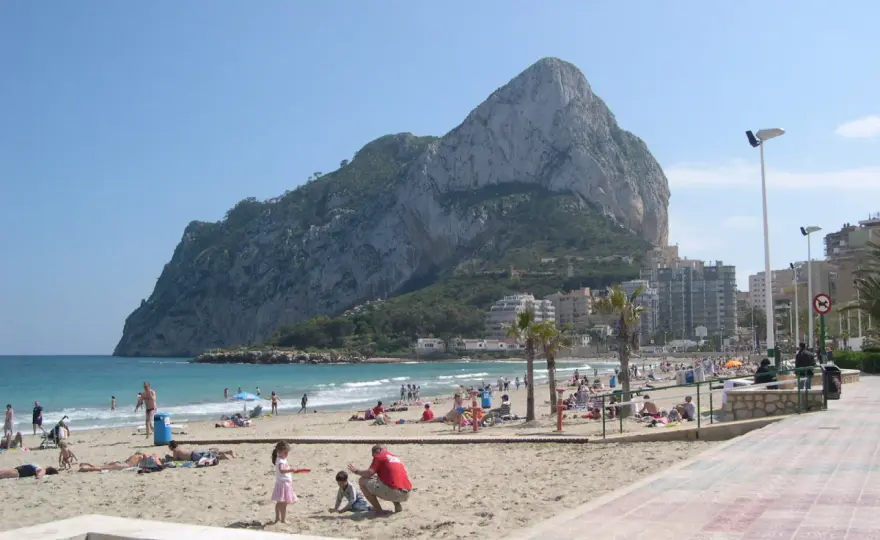 Playa de la Fossa (Calp) - ¿Por qué es tan cómoda?